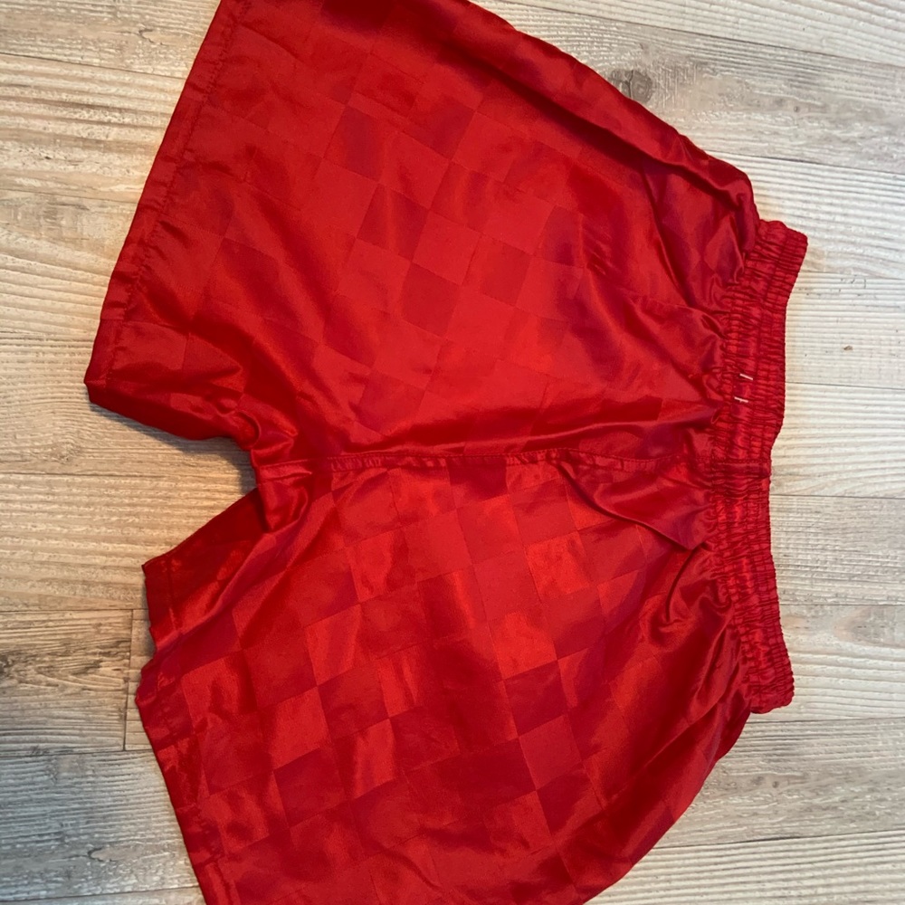 Checkered Athletic Shorts